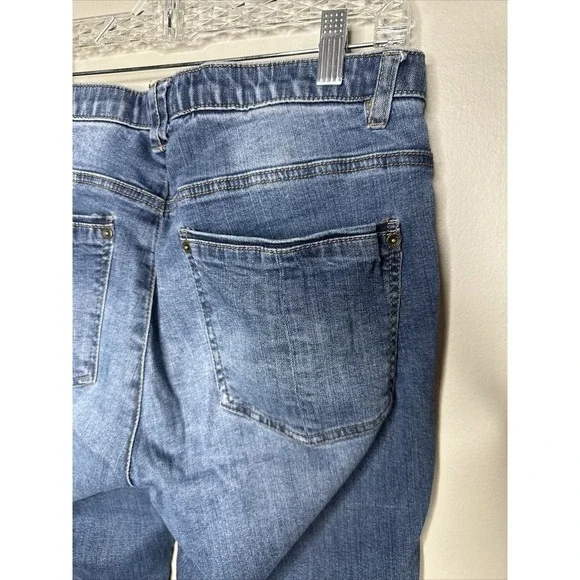 Democracy Ab Technology Size 10 Skinny Jeans Medium Mid Rise Casual - Picture 8 of 14